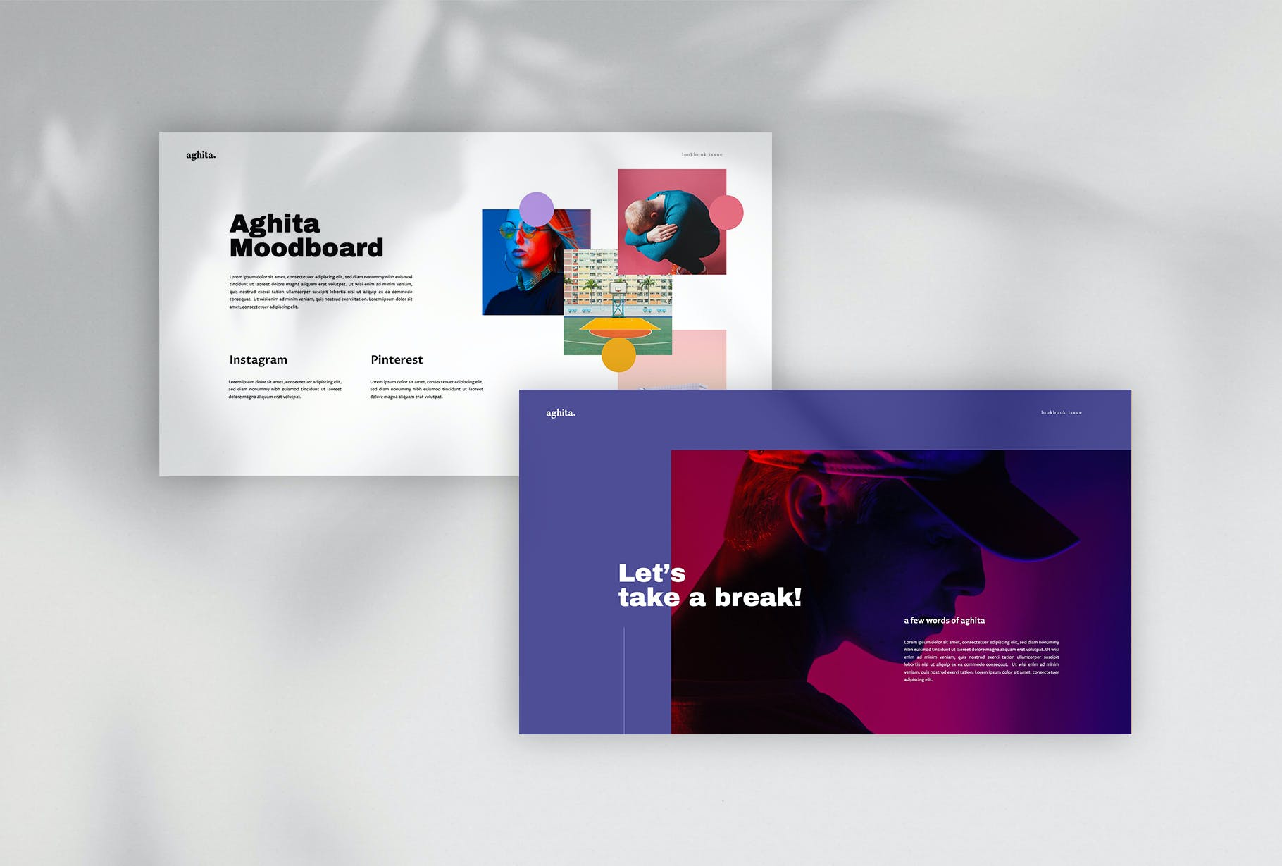 时尚品牌PPT模板下载(PPTX)