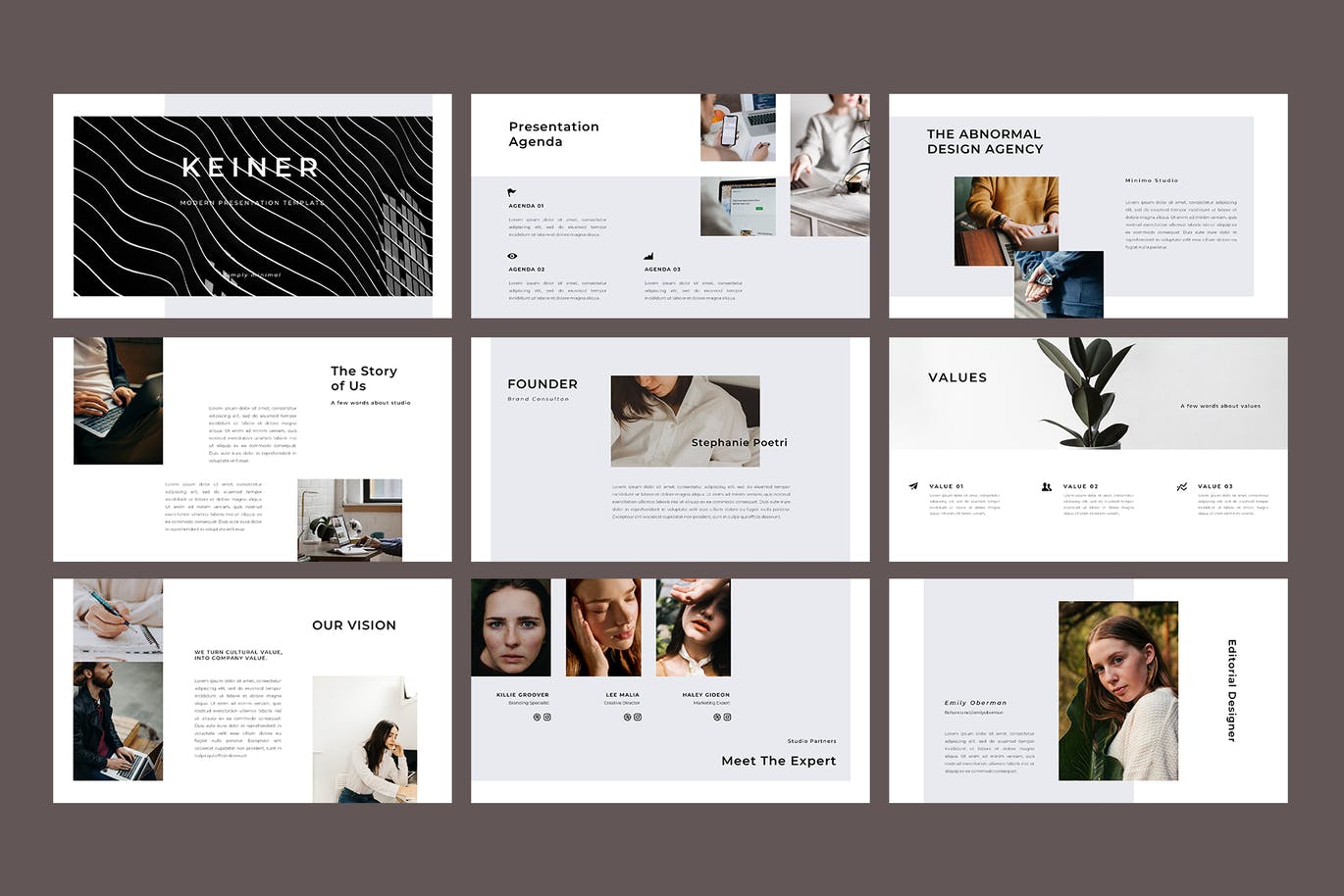 简约清新时尚优雅多用途创意powerpoint幻灯片演示模板（pptx）