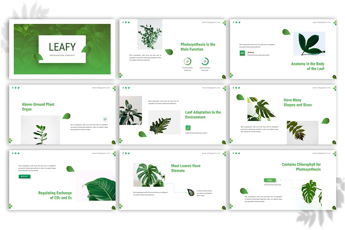 ECO绿色环保类项目商业计划书PPT模板下载（PPTX）