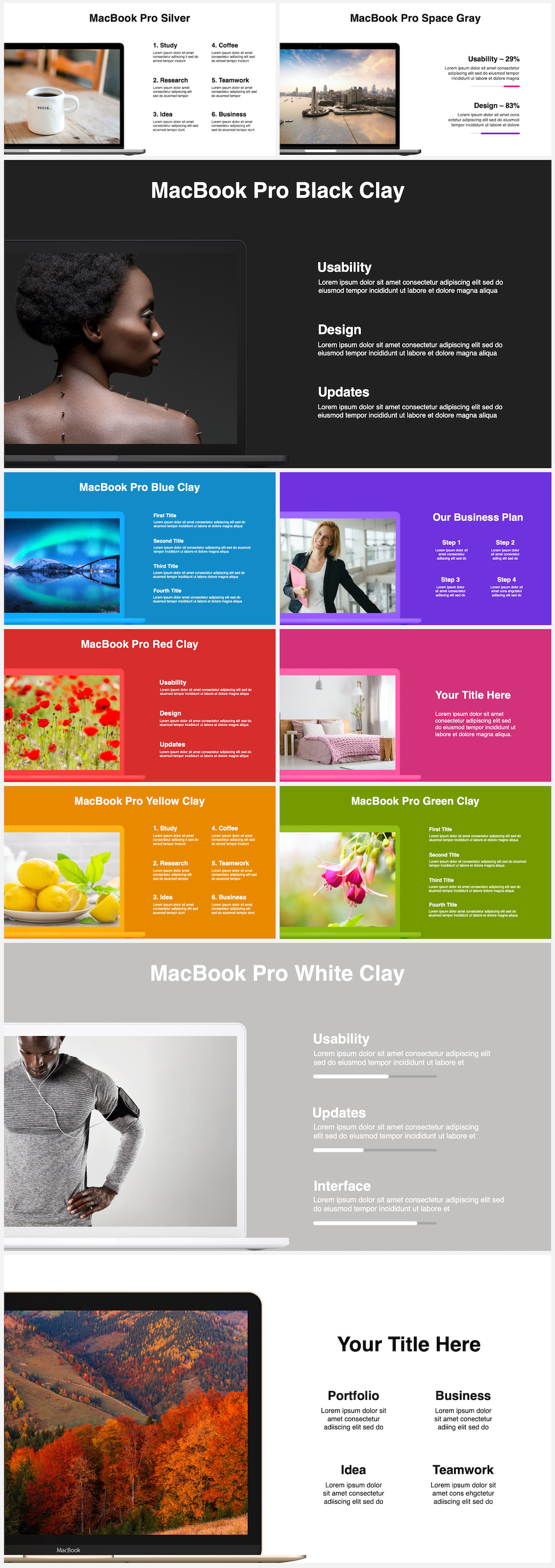 600+动画样机/动画信息图表/PowerPoint演示文稿[1.73GB]