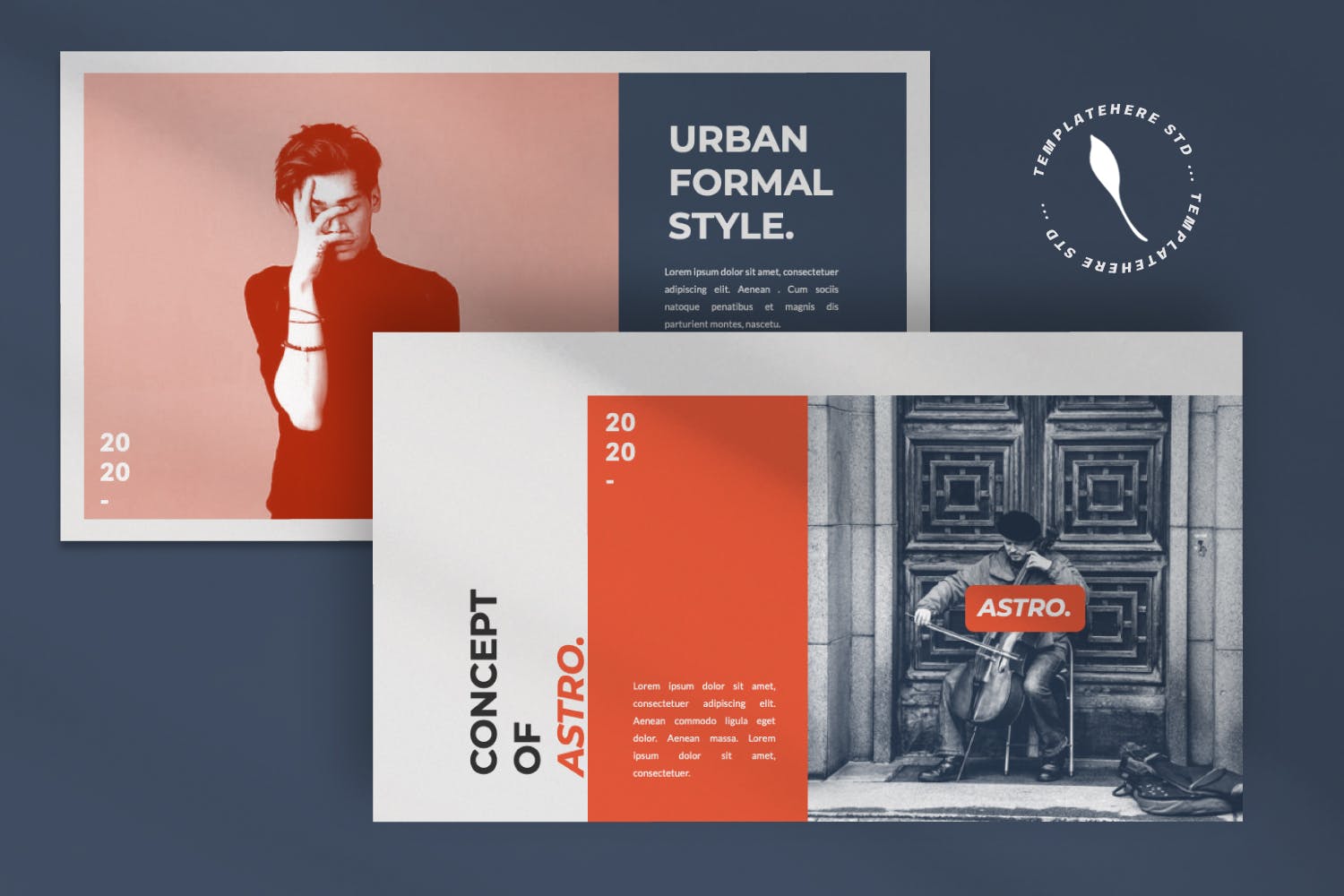 专业超现代和独特的设计PPT模板下载[PPTX]