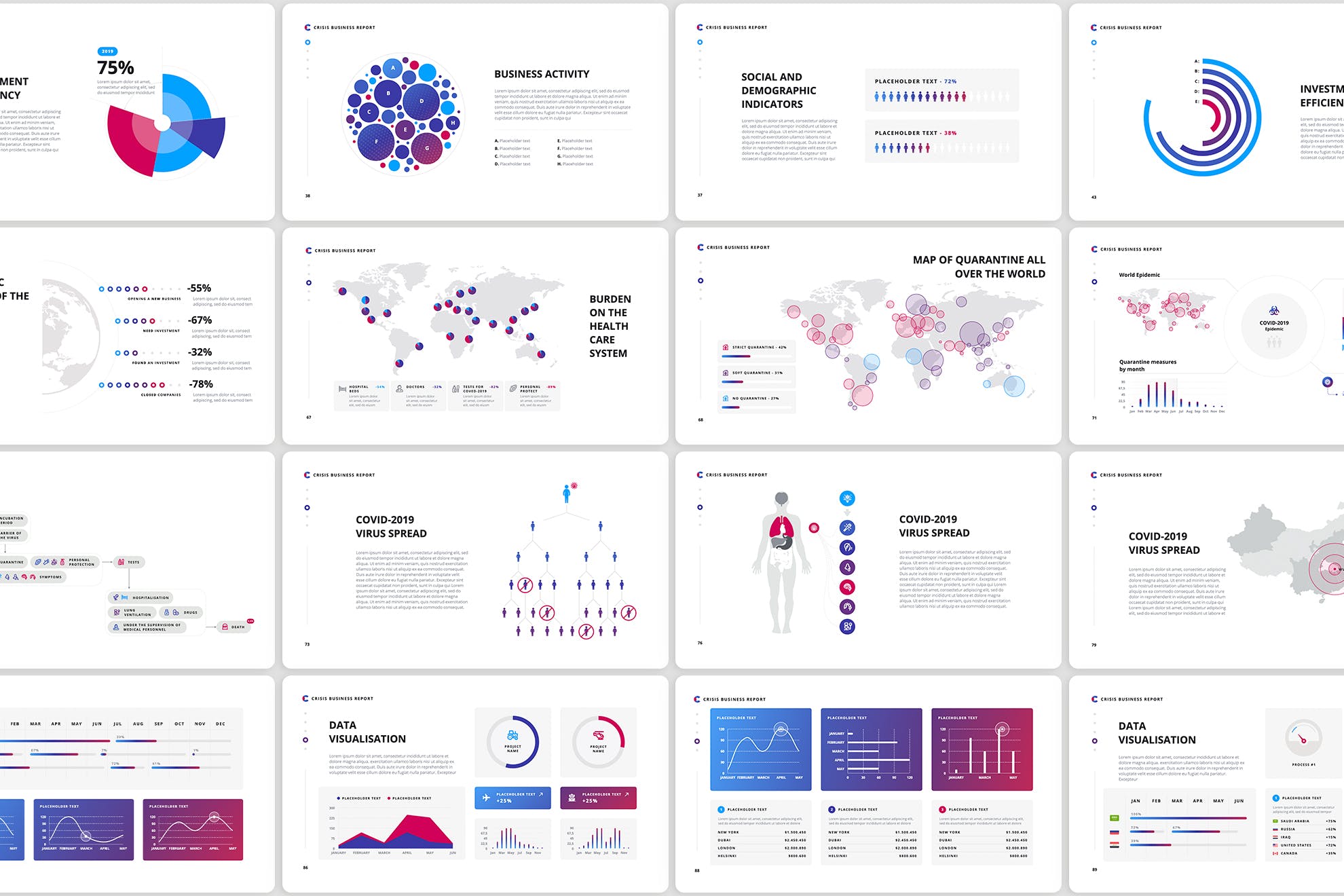 专业的商业大数据报告PPT模板（PPTX）