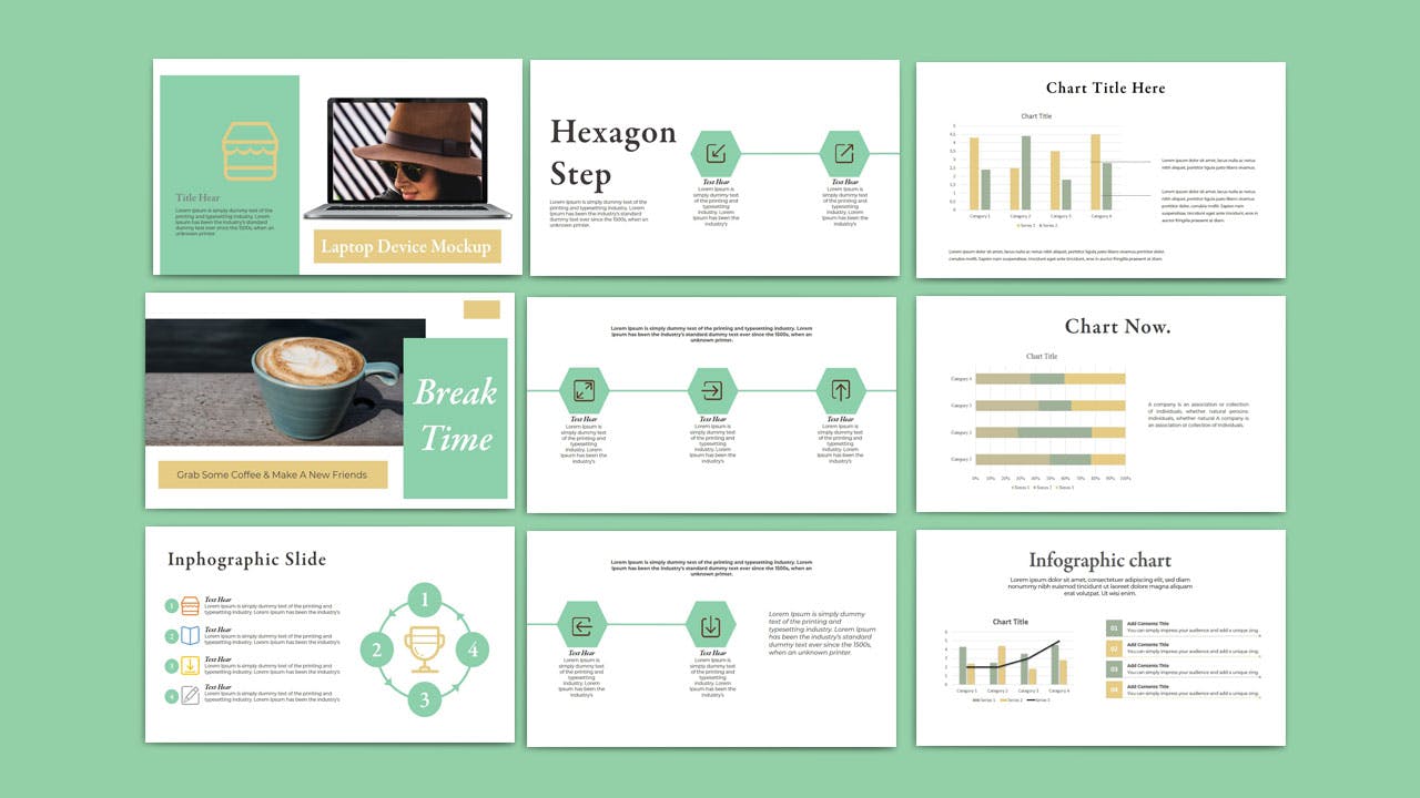 大色块时尚PPT模板下载(PPTX)