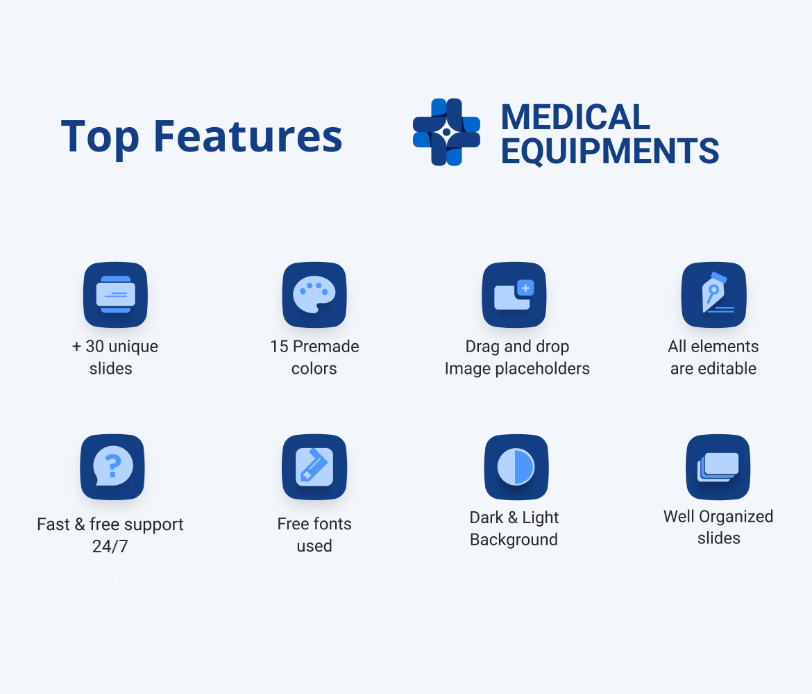 医疗设备展示PPT模板(PPTX)
