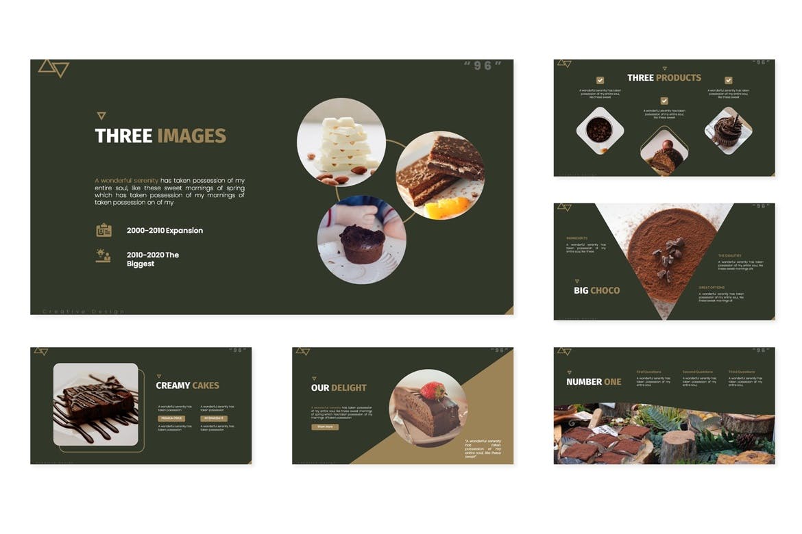 深绿色底的企业PPT模板（PPTX）