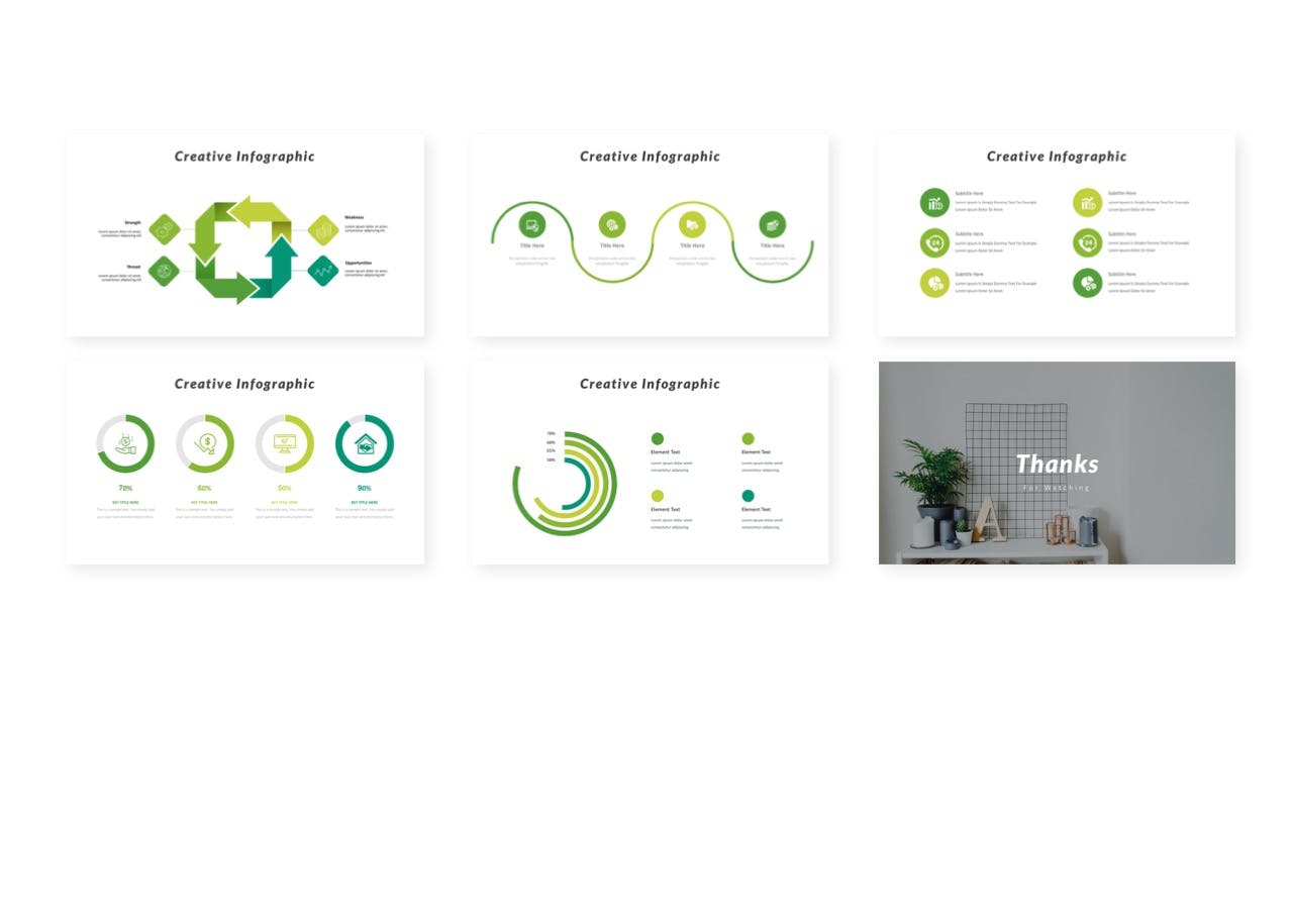 时尚高端简约清新大数据powerpoint幻灯片演示模板(pptx)