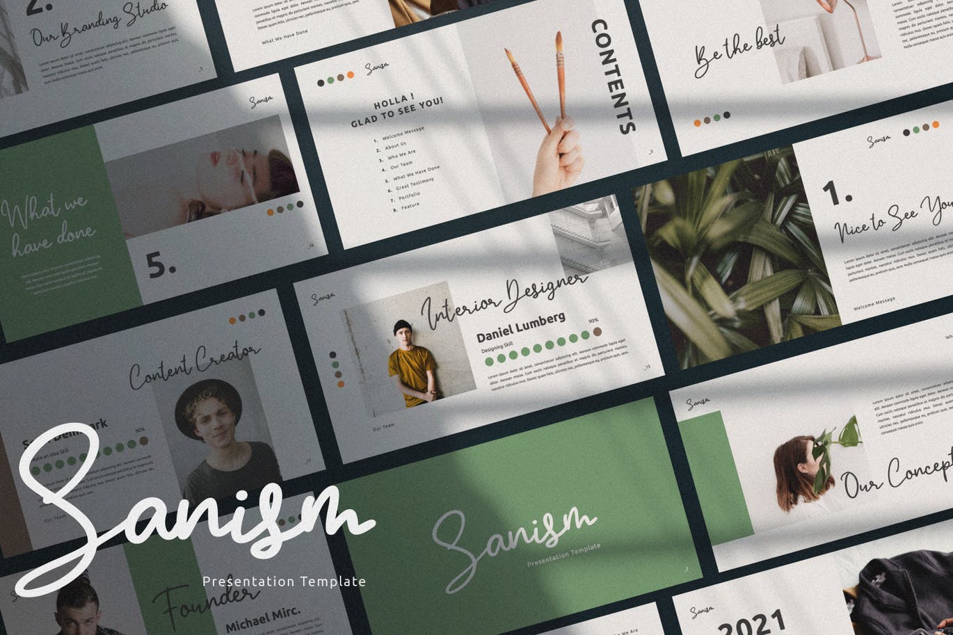 时尚高端专业优雅的高品质多用途powerpoint幻灯片演示模板(pptx)