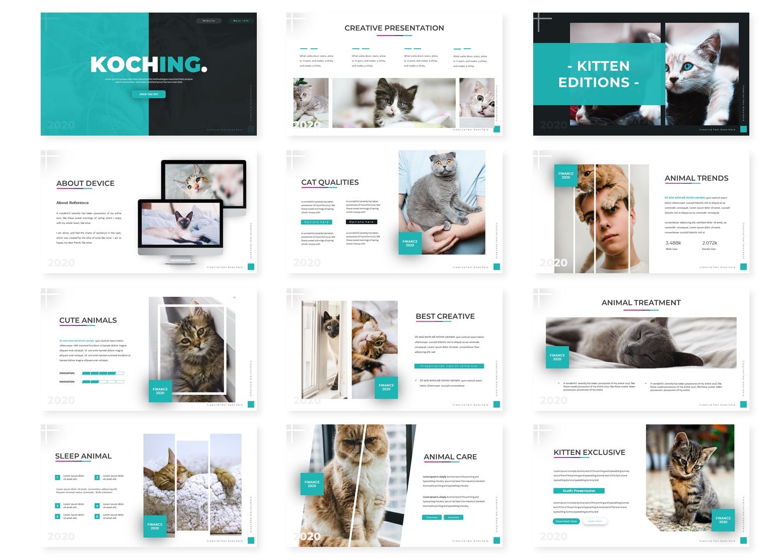 辅导课程介绍相关的PPT模板 [PPTX]