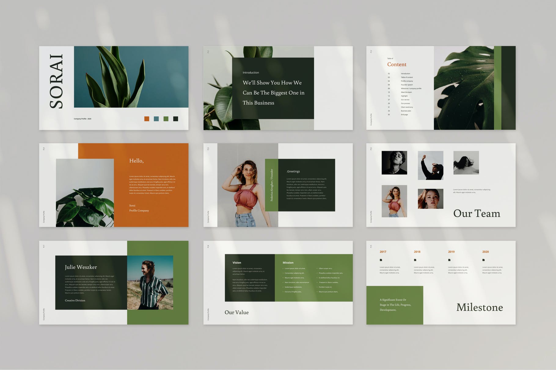 极简主义大图PPT模板下载(PPTX)