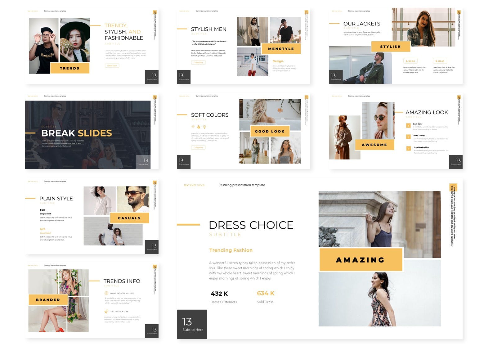 极简主义谷歌幻灯片模板(PPTX)