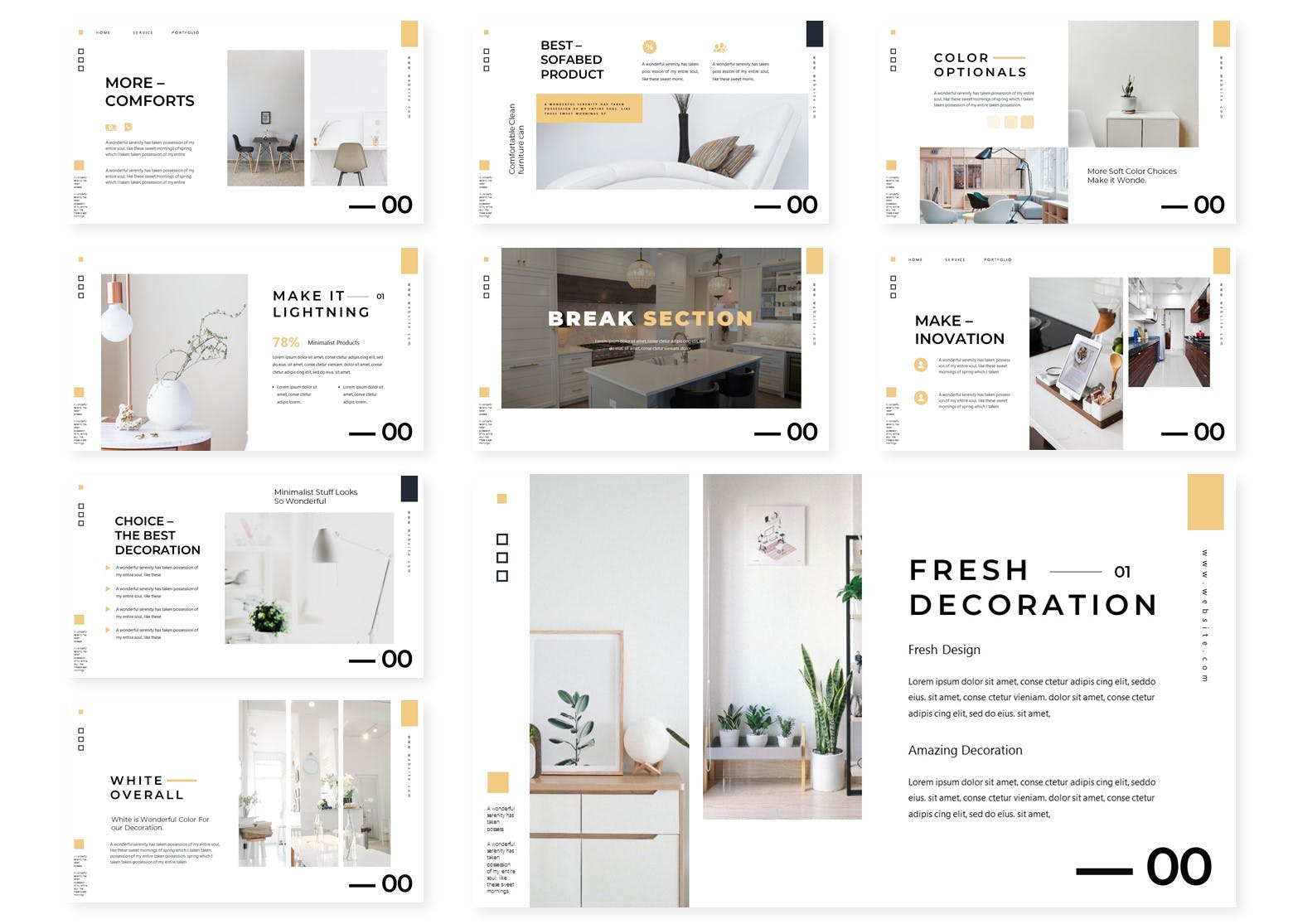 干净简单的PPT模板下载（PPTX）