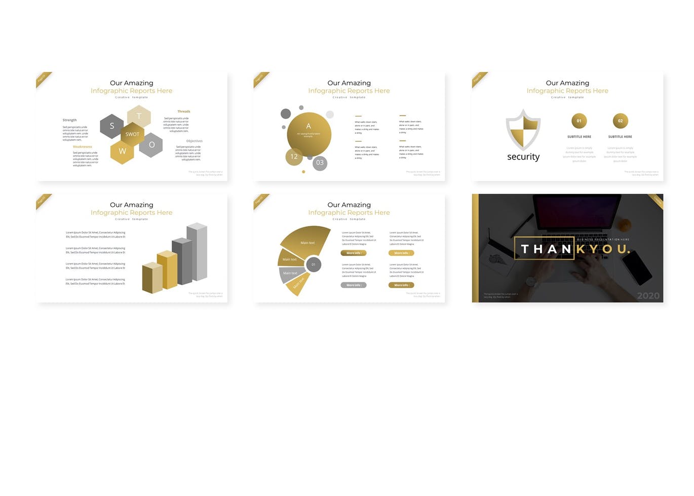 时尚高端房地产土豪金配色的高品质金融行业powerpoint幻灯片演示模板（pptx）