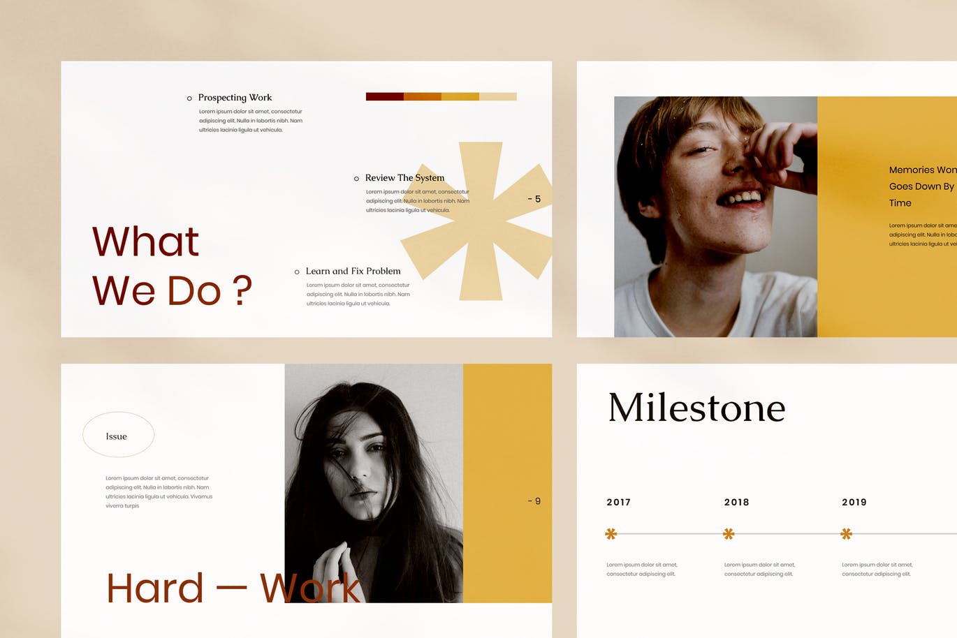 时尚高端创意多用途的高品质优雅powerpoint幻灯片演示模板（pptx）