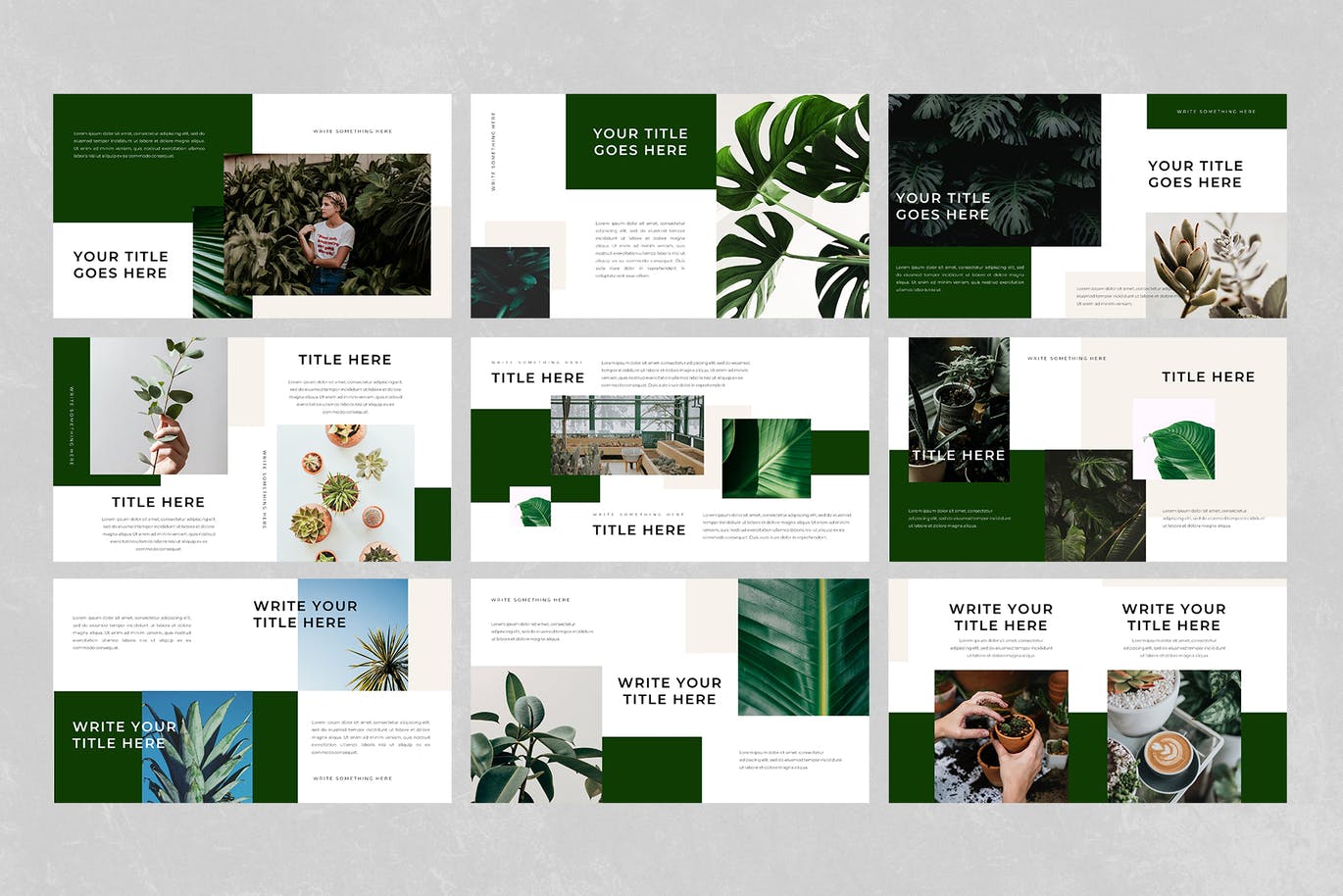 时尚高端优雅清新多用途的高品质powerpoint幻灯片演示模板（pptx）