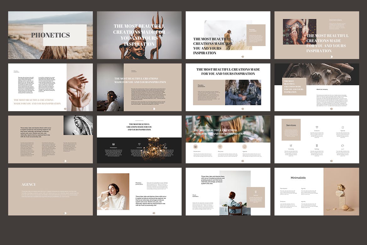 时尚高端专业优雅的大数据powerpoint幻灯片演示模板（pptx）