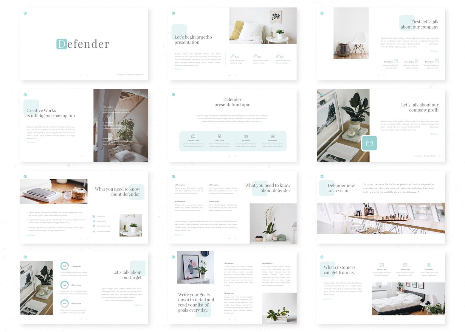 创意产业极简主义 PPT模板下载（PPTX）