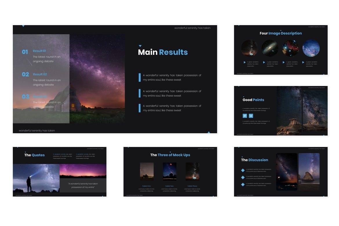 酷炫的深色PPT模板下载(PPTX)