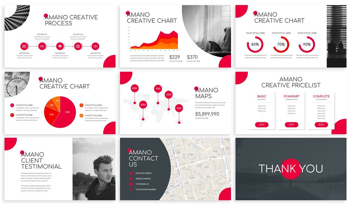 酷炫的有创意的PPT模板下载（PPTX）