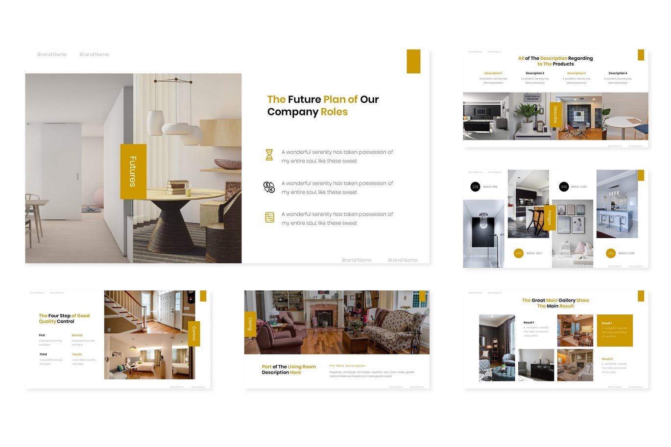 时尚高端多用途的高品质装修房地产提案powerpoint幻灯片演示模板（pptx）