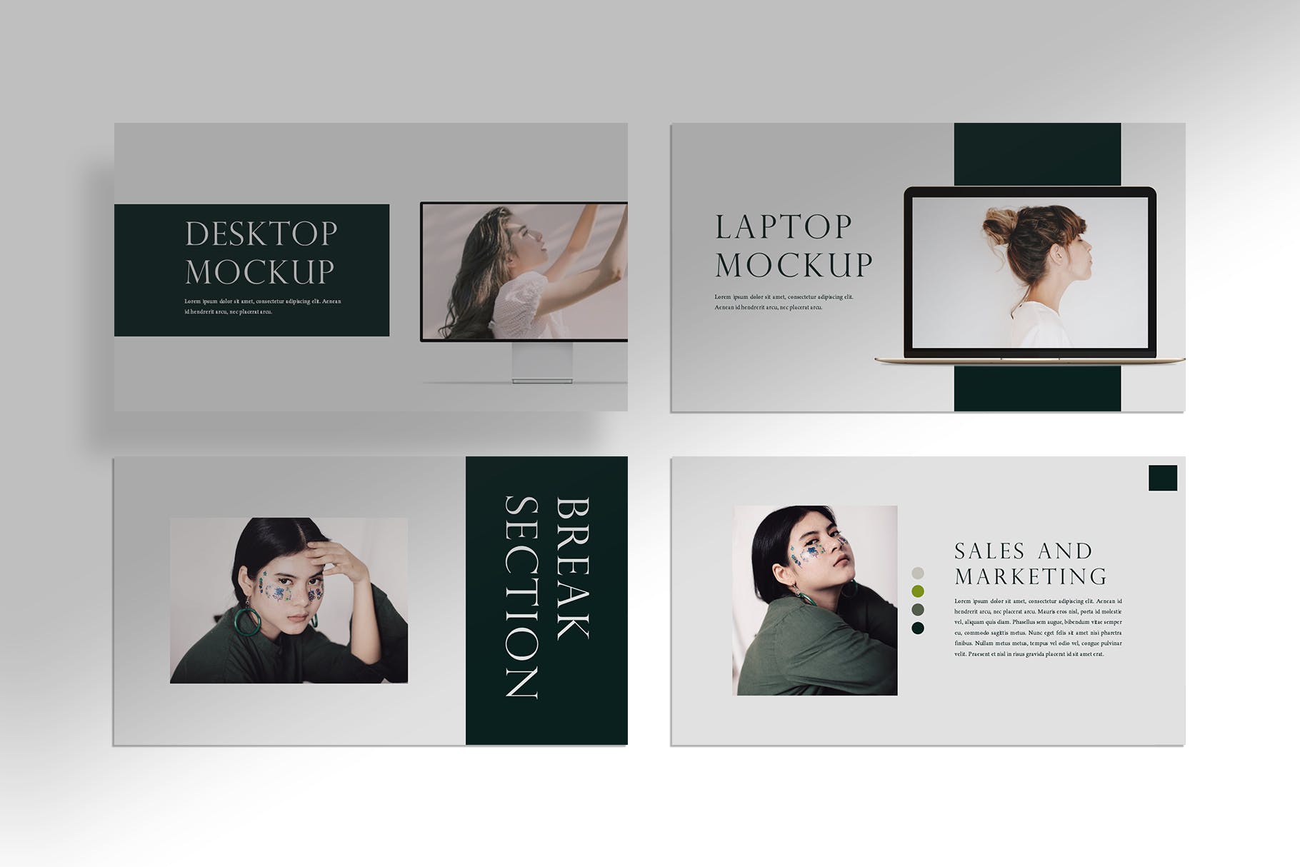 专业极简主义时尚杂志风格PPT模板下载(PPTX)