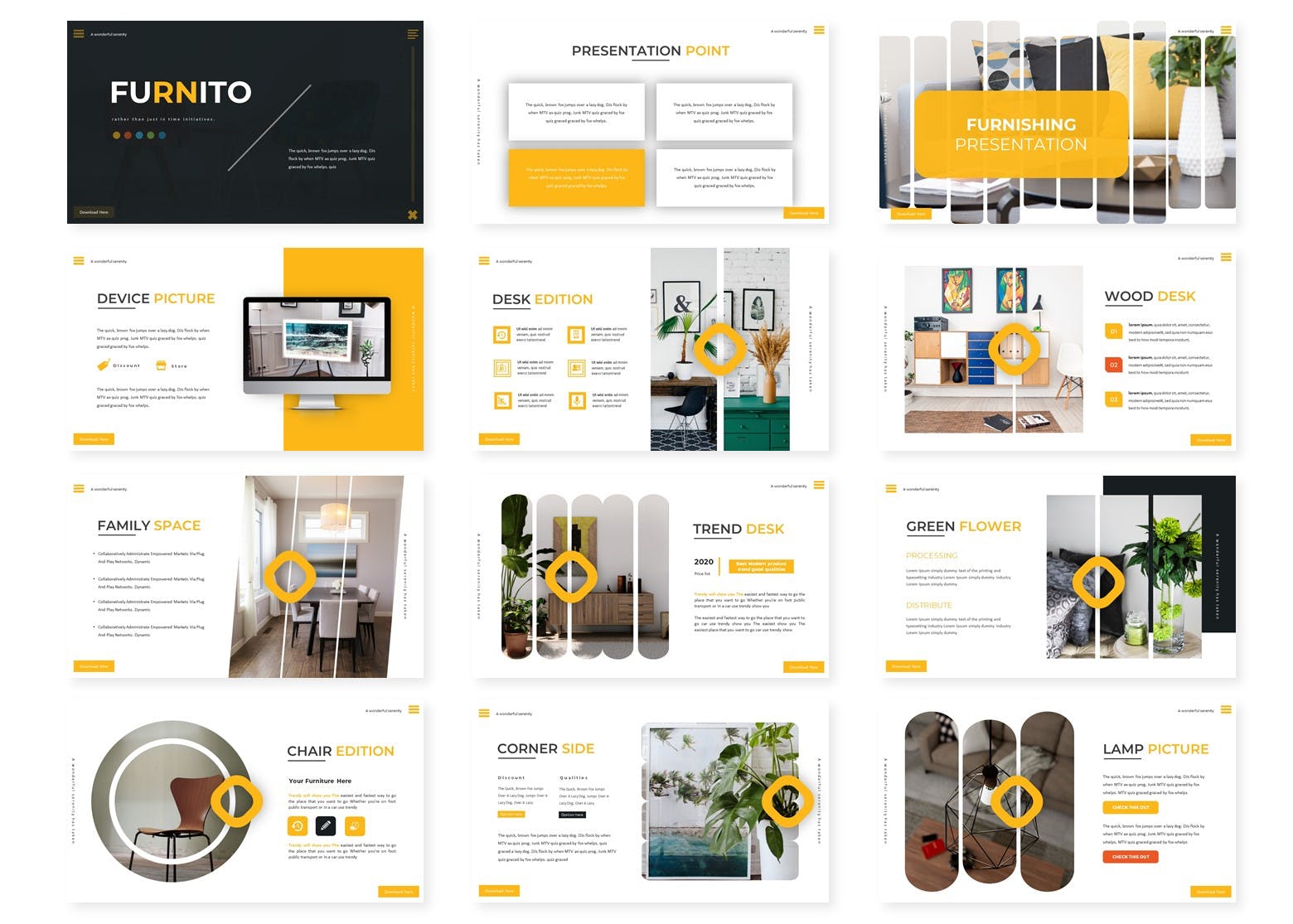 高品质商业计划书PPT模板下载