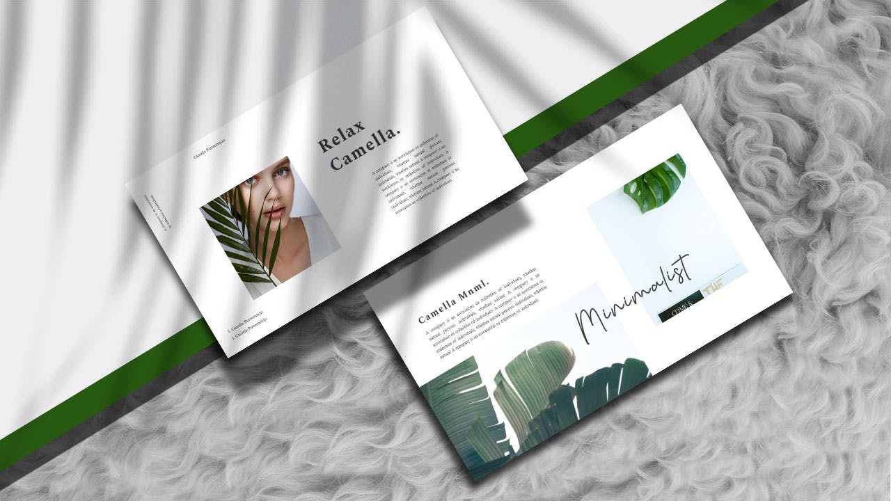 极简风格的优雅powerpoint幻灯片演示模板（pptx）