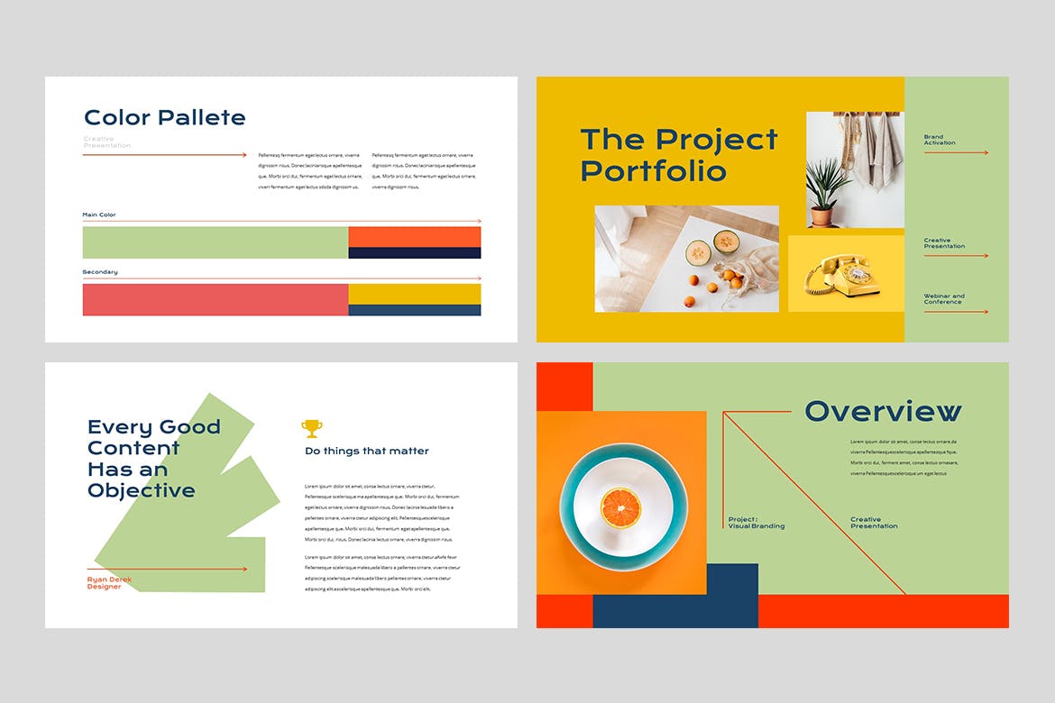 时尚高端简约专业的高品质多用途清新创意powerpoint幻灯片演示模板（pptx）