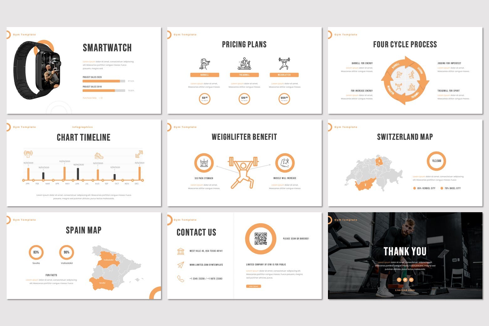 极简主义有创意的PPT模板下载（PPTX）