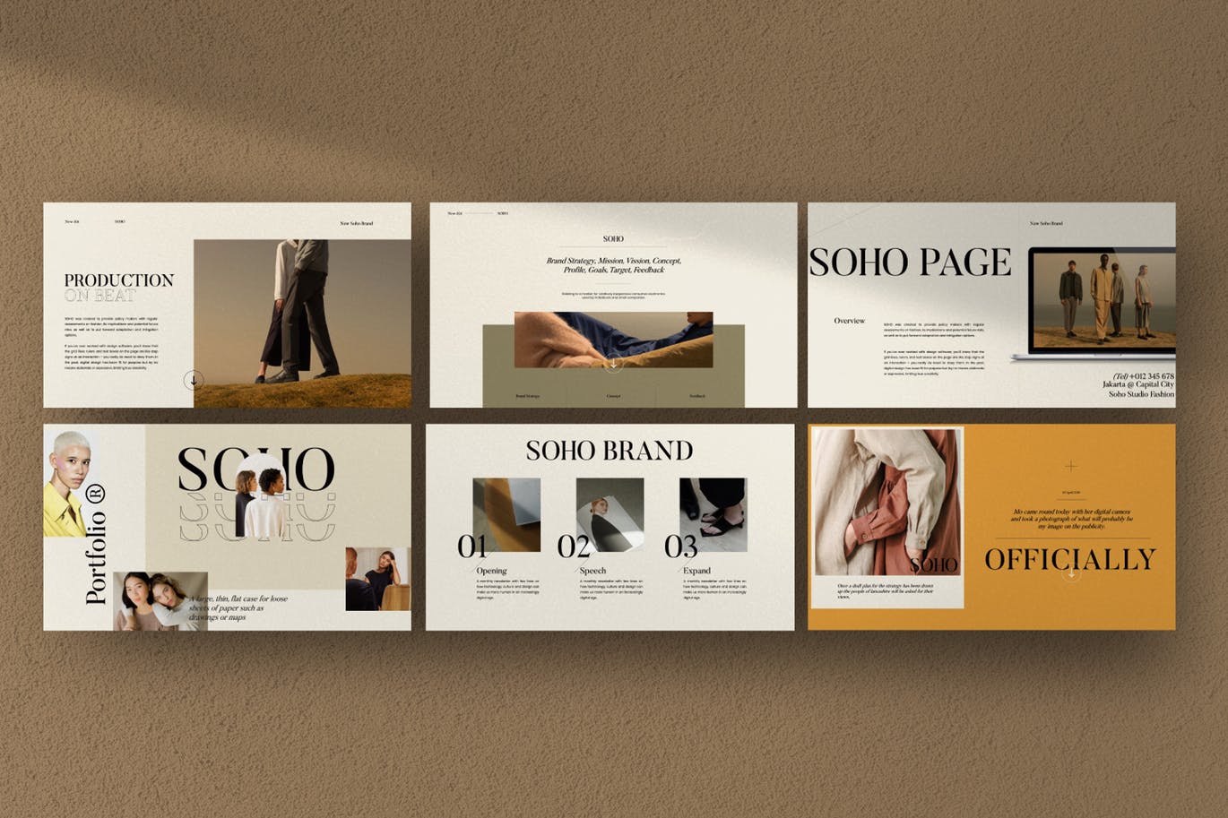 优雅时尚高端创意营销powerpoint幻灯片演示模板（pptx）