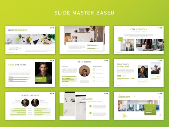 创意的企业多用途业务演示PPT幻灯片模板