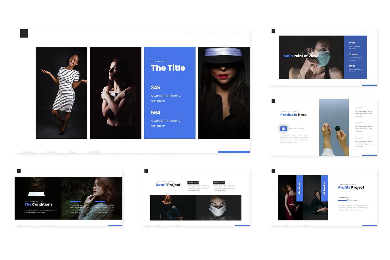 时尚高端多用途的大数据powerpoint幻灯片演示模板（pptx）