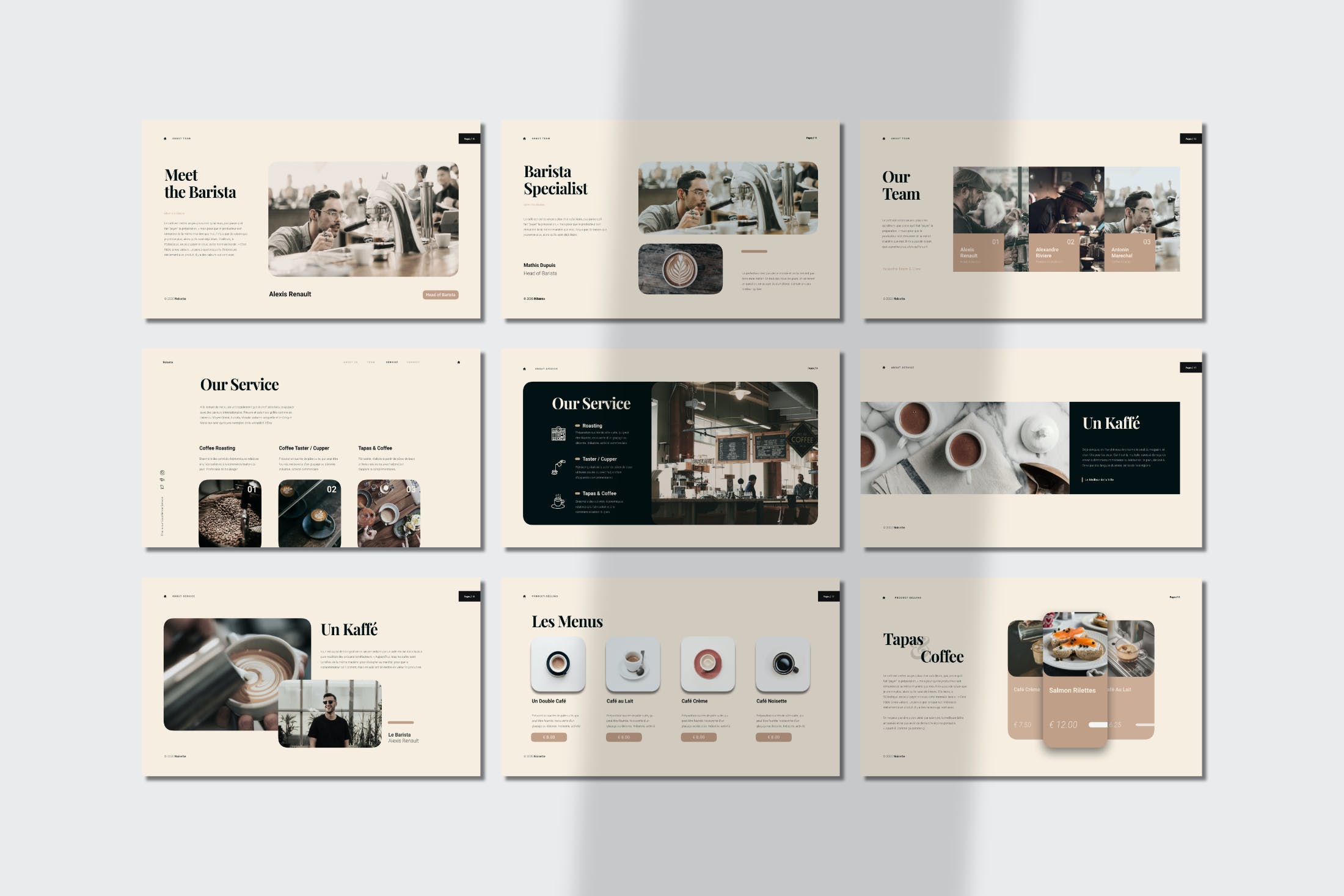 创意餐饮业务PPT模板(PPTX,key)