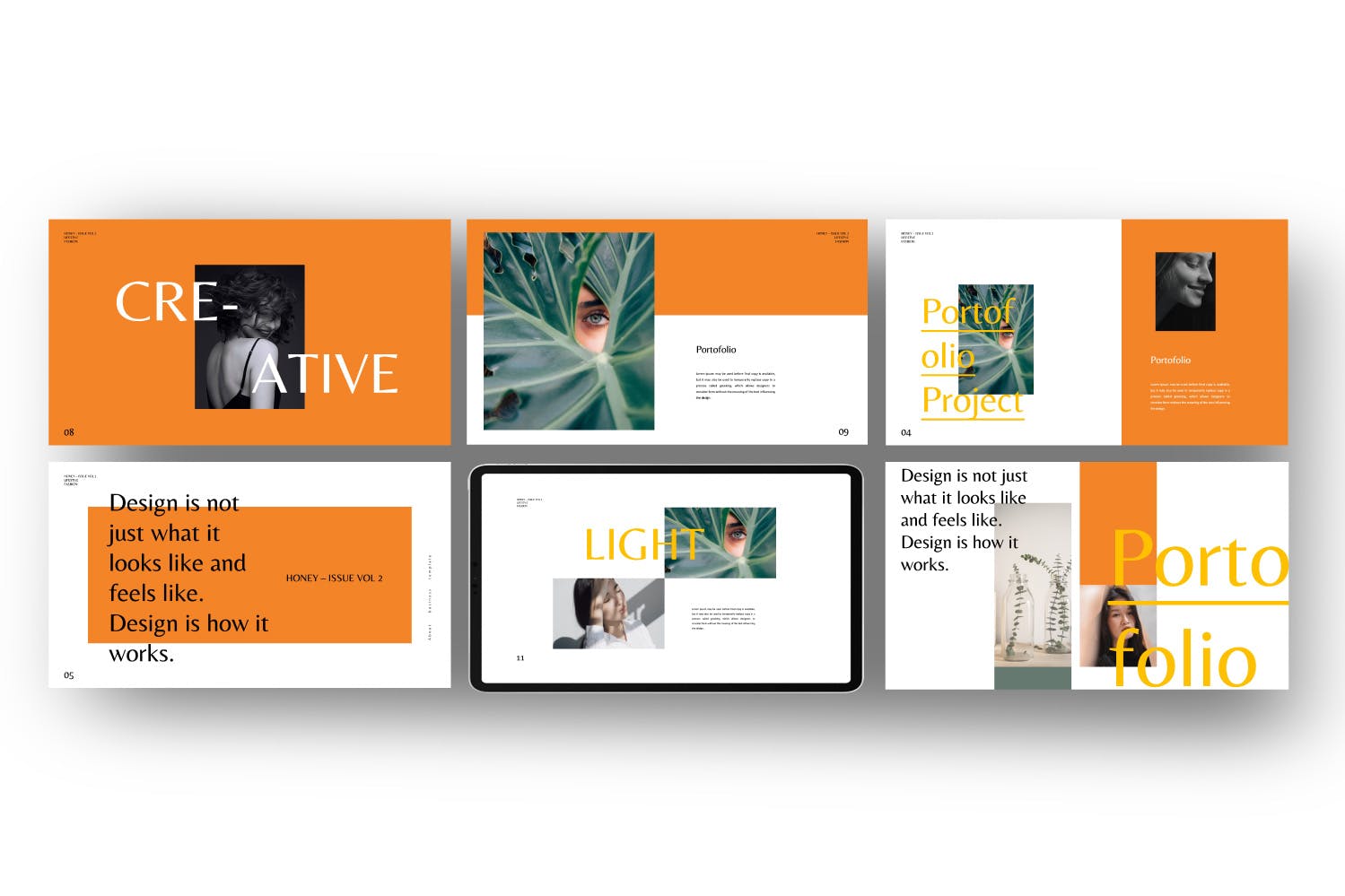 时尚有创意的PPT模板下载[PPTX]