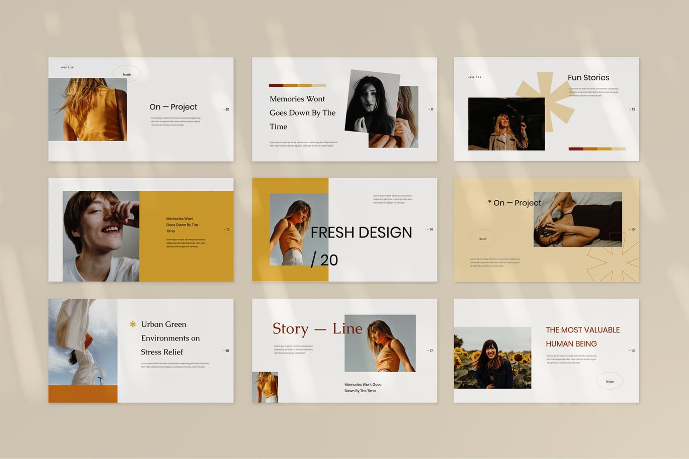 时尚高端创意多用途的高品质优雅powerpoint幻灯片演示模板（pptx）