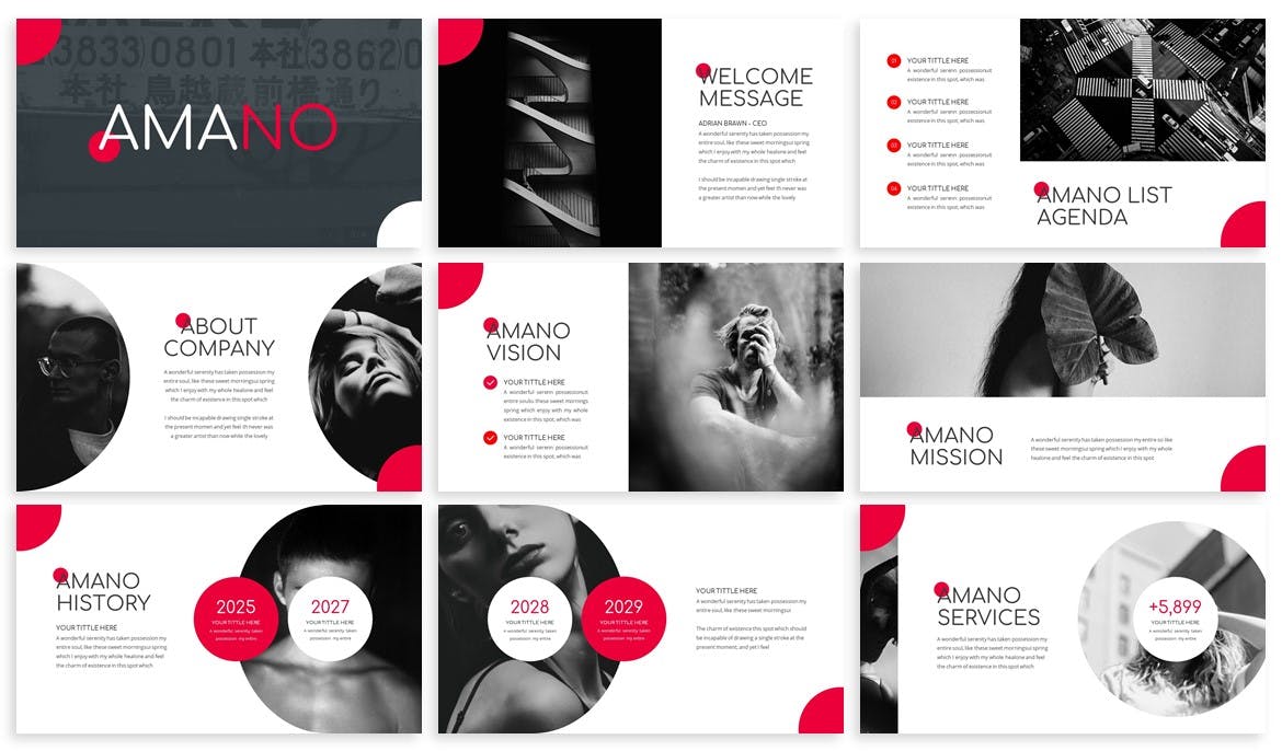 酷炫的有创意的PPT模板下载（PPTX）