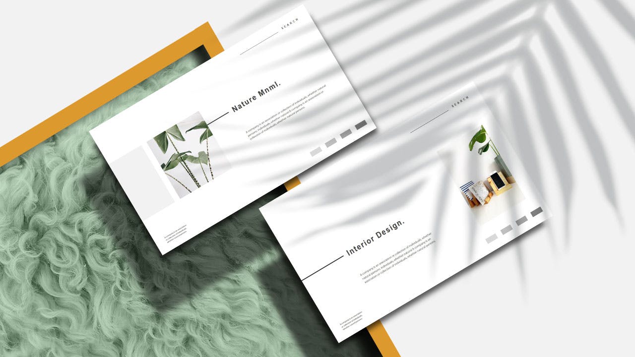 极简主义简单商业计划书PPT模板下载(PPTX)