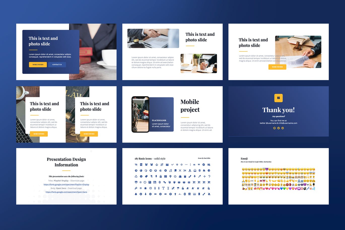 时尚高端专业的高品质法律律师事务所powerpoint幻灯片演示模板（pptx）