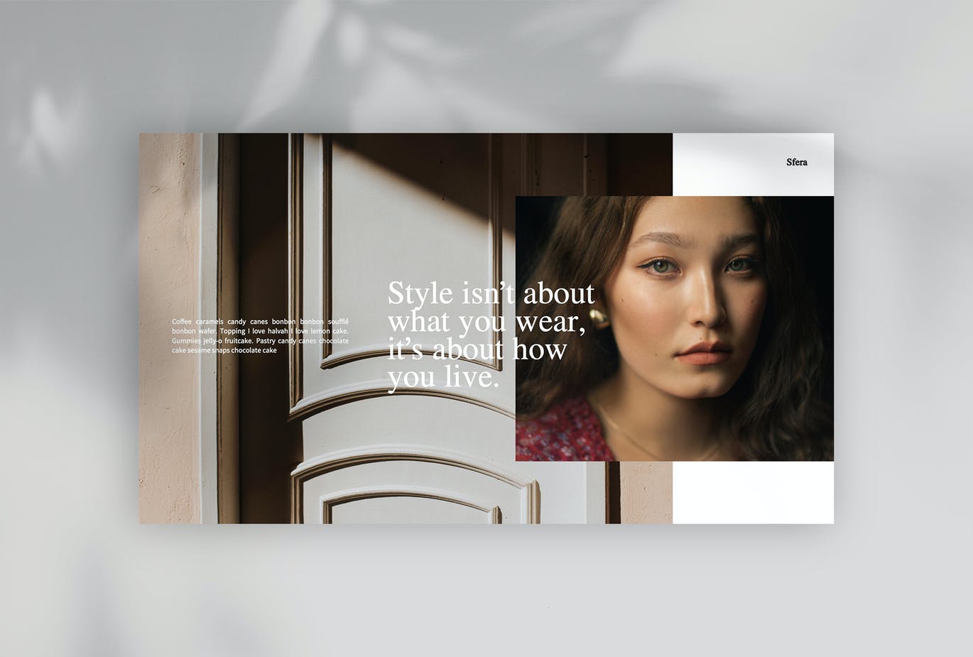 时尚大图PPT模板下载(PPTX)