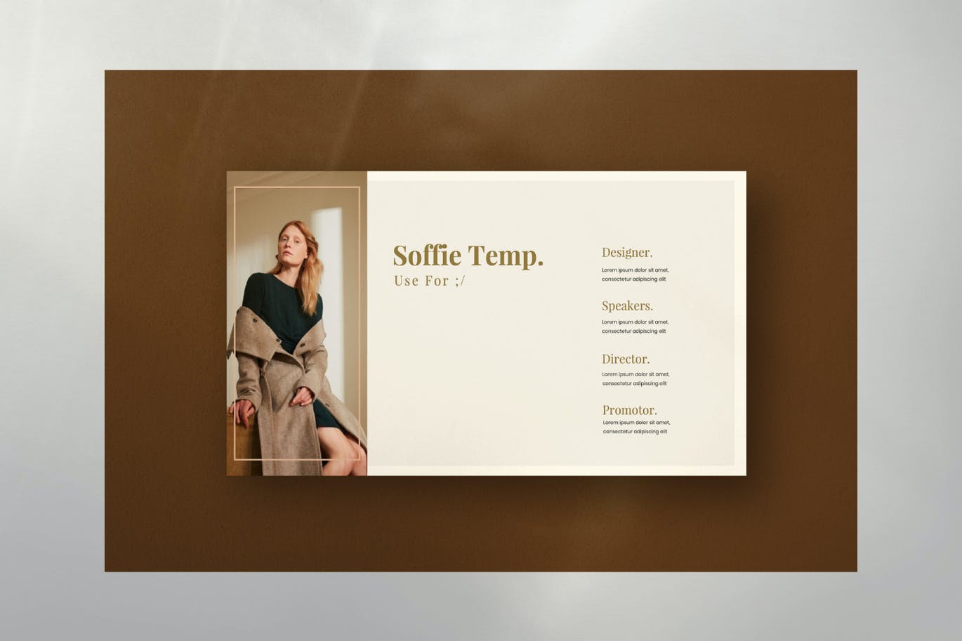 优雅时尚高端简约Google Slides谷歌幻灯片演示模板（pptx）