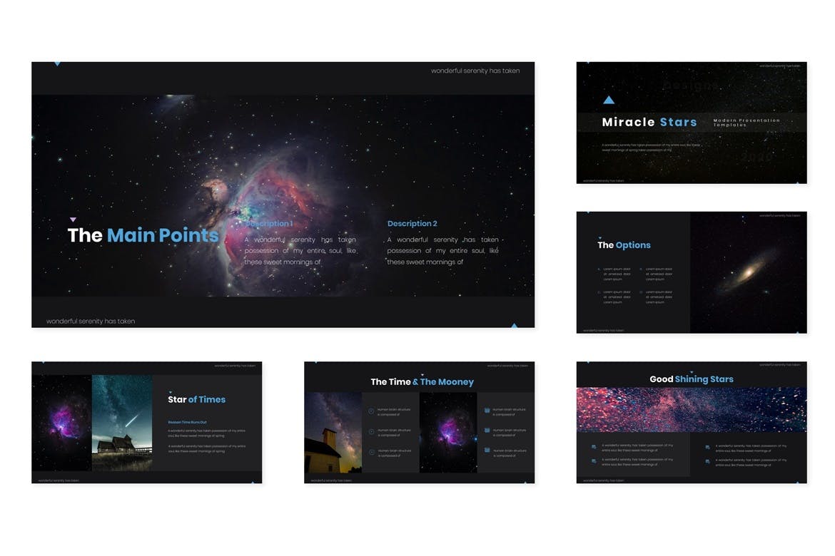 酷炫的深色PPT模板下载（PPTX）