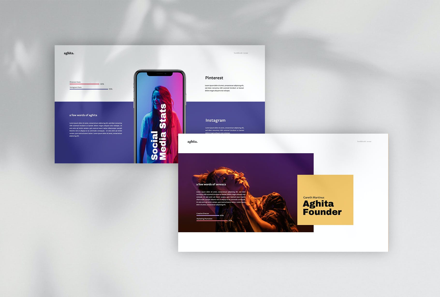 时尚品牌PPT模板下载(PPTX)