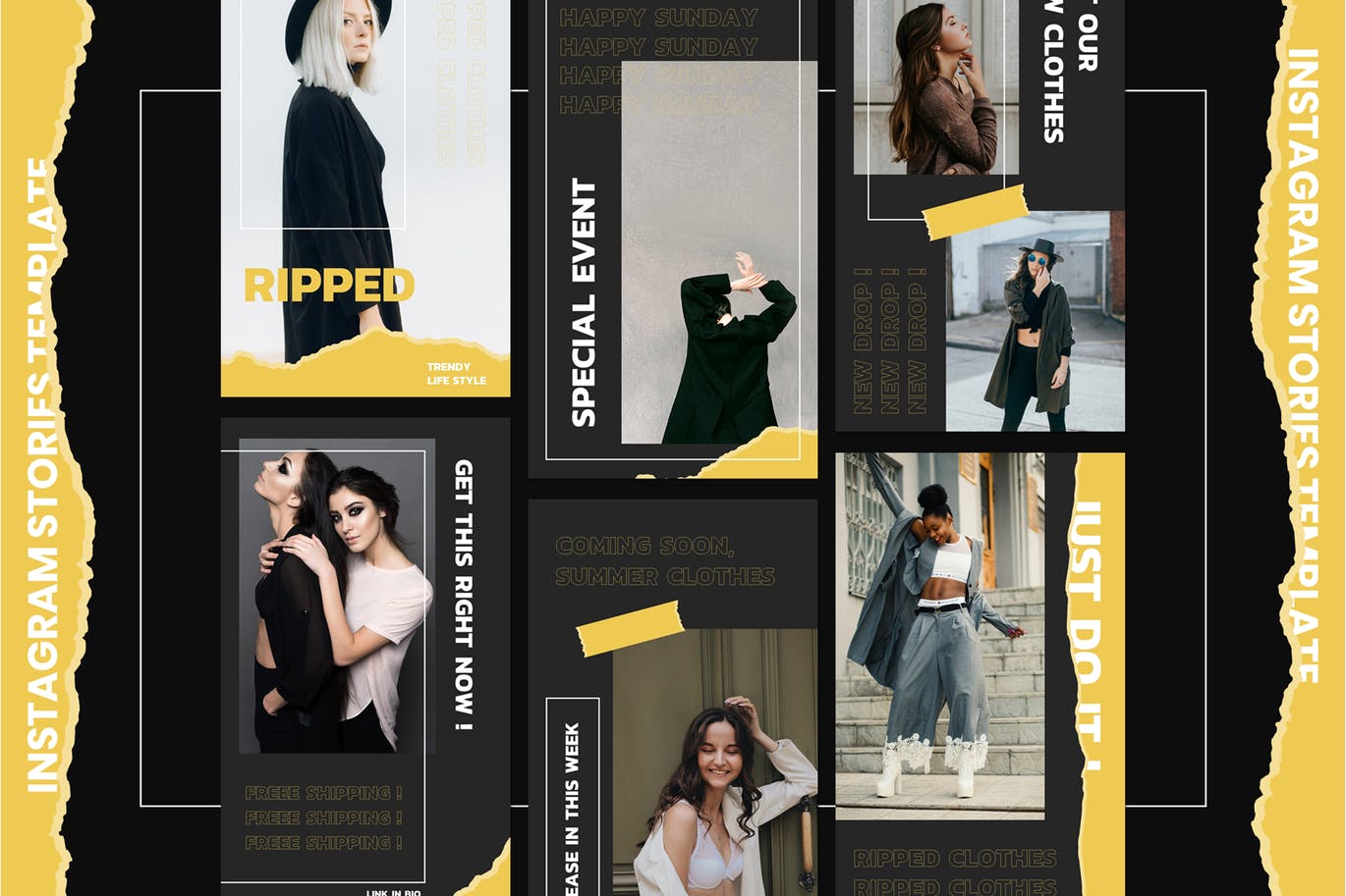 时尚的深色手机PPT模板下载（PPTX）