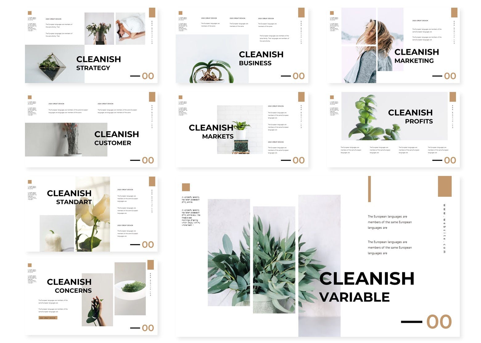 时尚的额居家风格PPT模板吧下载[PPTX]