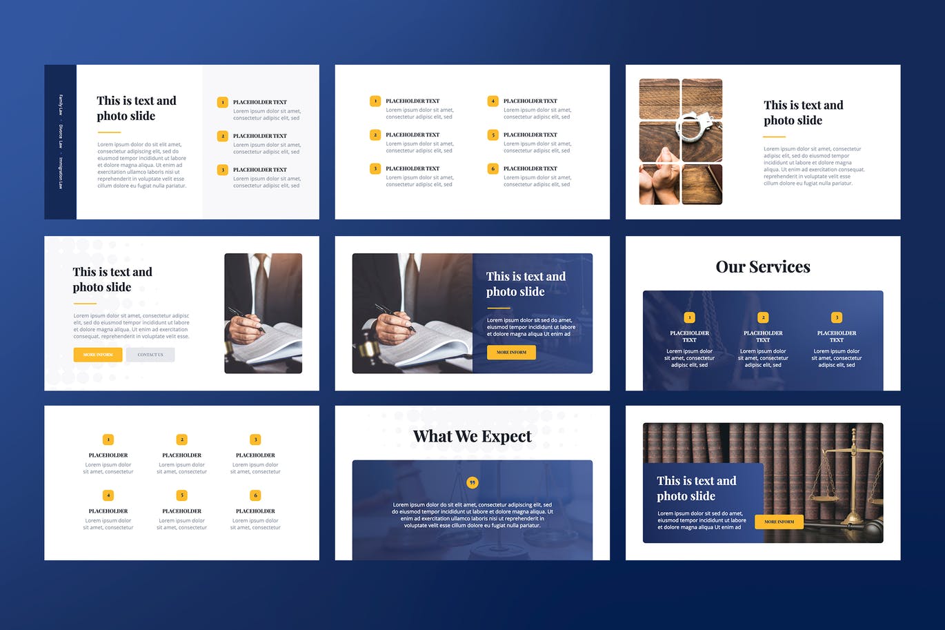 时尚高端专业的高品质法律律师事务所powerpoint幻灯片演示模板（pptx）