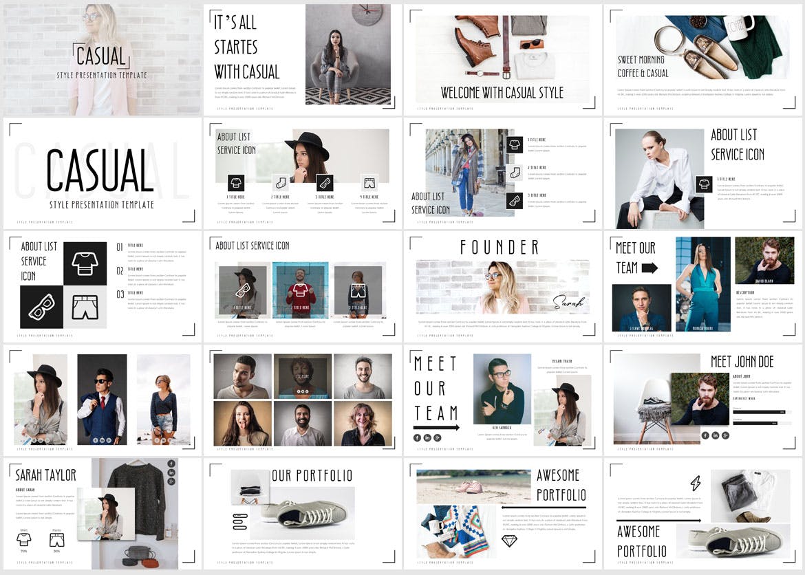 多用途创意财务PPT模板下载