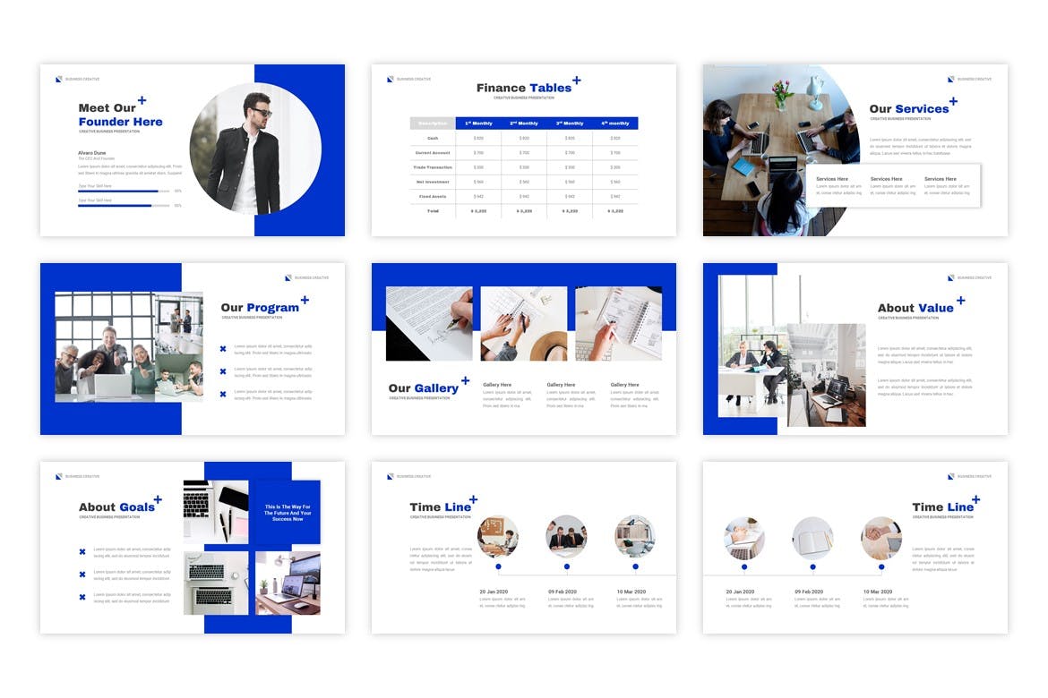 时尚科技类PPT模板（PPTX）