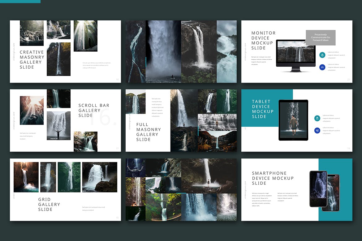 时尚高端专业的高品质多用途powerpoint幻灯片演示模板（pptx）