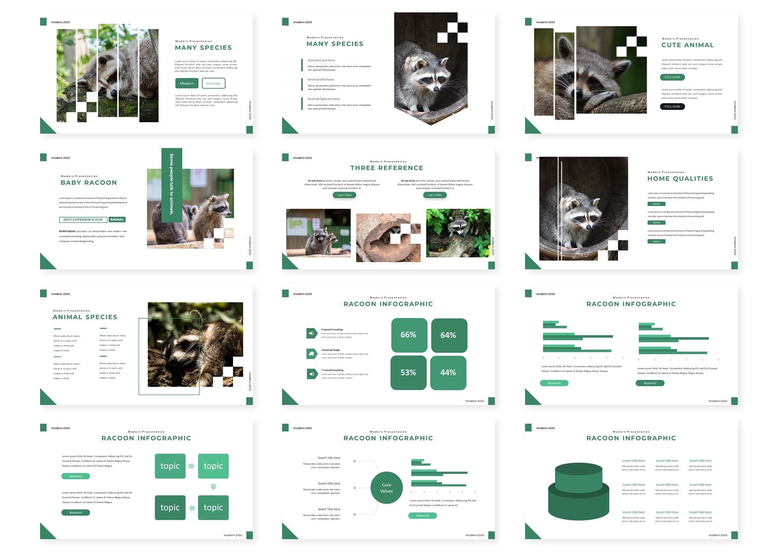 绿色商业计划书PPT模板下载(PPTX)