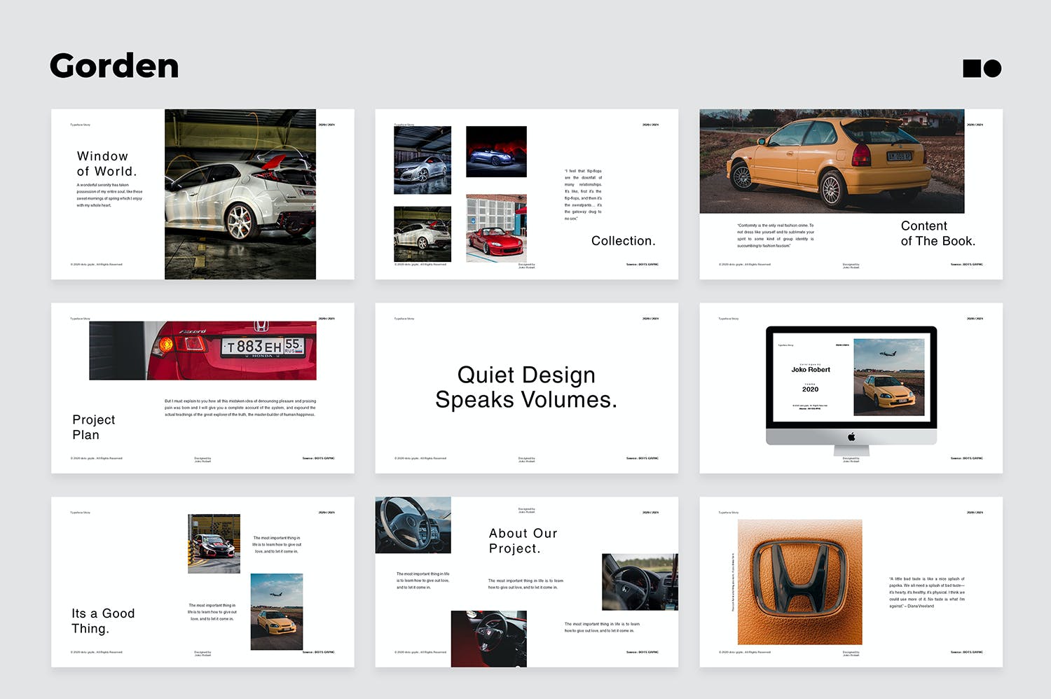 极简主义优雅的时尚PPT模板(PPTX)