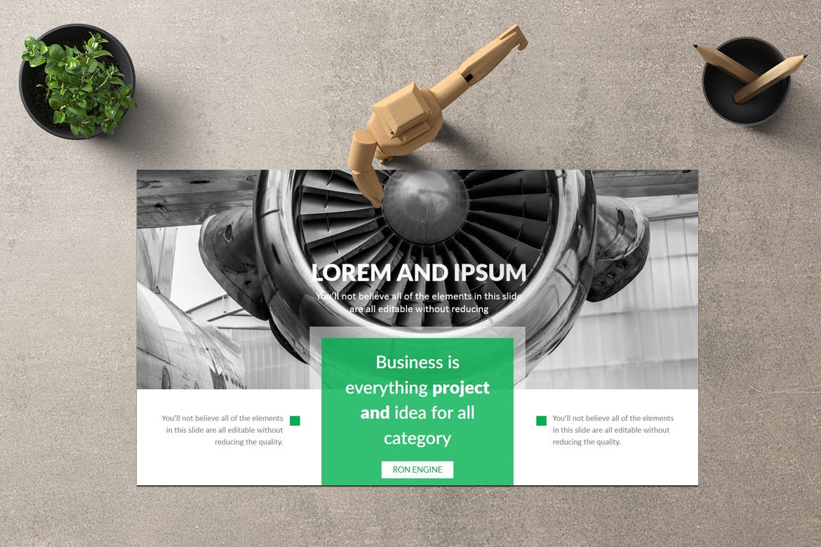 干净用途广泛的设计PPT模板下载（PPTX）